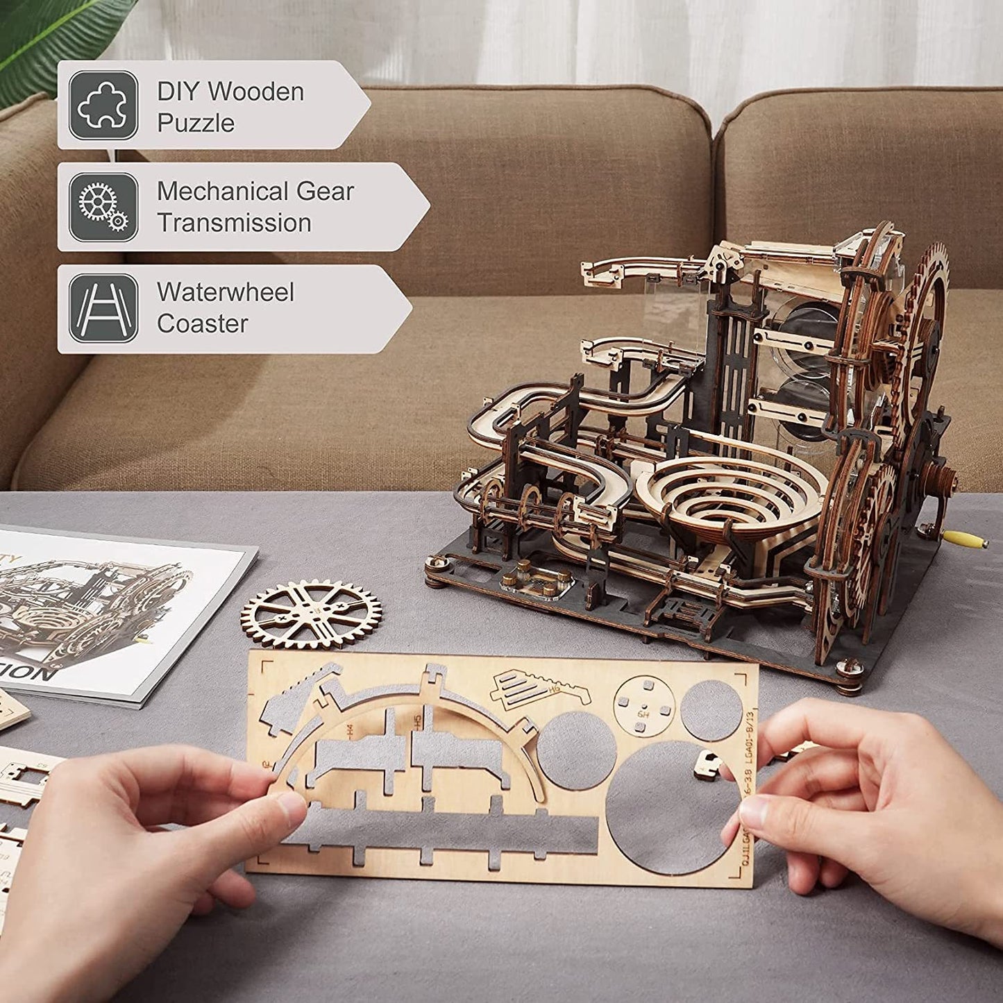 Marble City 3D Wooden Puzzle (294 pcs)