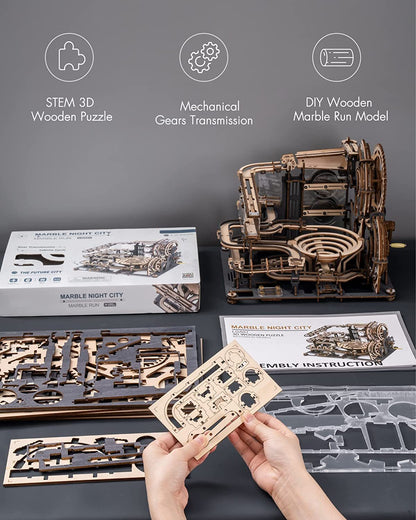 Marble City 3D Wooden Puzzle (294 pcs)