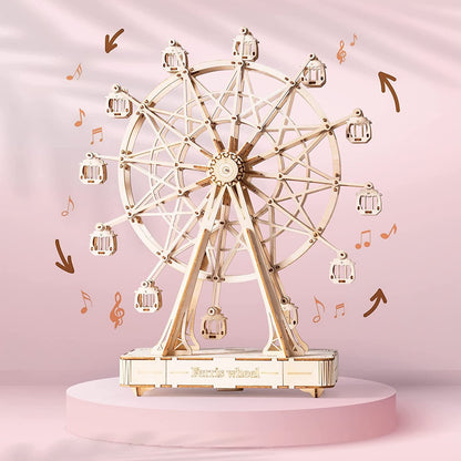 Rotatable Ferris Wheel With Playing Music (232 pcs)